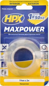 Двухсторонний скотч HPX ht1902 19 мм x 2 м