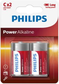 Батарейка Philips Power Alkaline LR14P2B/10 C 1,5 V 2 шт