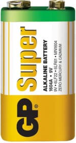 Батарейка GP Super Alkaline 25-1028 PP3 (Krona) 9 V 1 шт