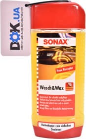 Концентрат автошампуня Sonax Wash & Wax воск