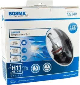 Автолампа Bosma H8 / H11 / H16 PGJ19-1 25 W 6452