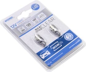Автолампа Bosma T10 W2,1x9,5d 3 W белая 6537