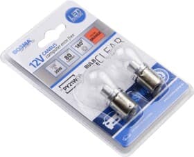 Автолампа Bosma PY21W BAU15s 5 W оранжевая 6711