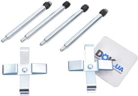 Комплектующие дисковых тормозных колодок ERT 420018