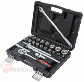 Набор торцевых головок и комплектующих Partner PA-4025 1/2" (25 пр.)