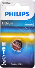 Батарейка Philips Minicells Lithium CR1620/00B CR1620 3 V 1 шт