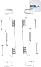 Монтажний комплект барабанних гальмівних колодок Fast ft32387