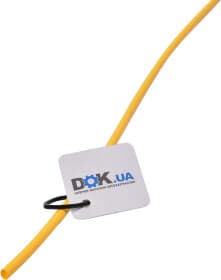 Термоусадка Apro ZRG-4Y 4.0/2.0 мм колір жовтий 1 м 30 шт