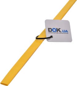 Термоусадка Apro ZRG-8Y 8.0/4.0 мм колір жовтий 1 м 30 шт