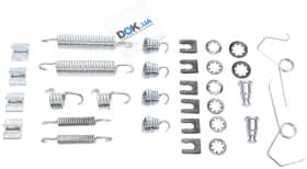 Монтажный комплект барабанных тормозных колодок Delphi LY1123