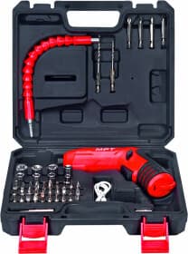 Электроотвертка MPT MCSD4006.3 (ЗУ + биты + чехол)