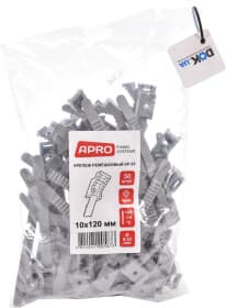 Стяжка с монтажной платформой Apro KR-33G 120 мм 10 мм 50 шт