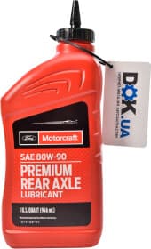 Трансмісійна олива Ford Motorcraft Premium Rear AXLE GL-5 MT-1 80W-90 синтетична