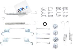 Монтажный комплект барабанных тормозных колодок Монтажный комплект барабанных тормозных колодок