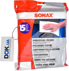 Салфетки Sonax 422200 из хлопка 15 шт