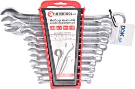 Набор ключей рожково-накидных Intertool ht1203 6-22 мм 12 шт