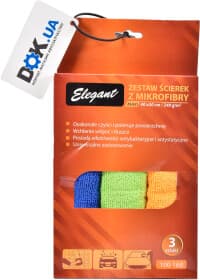 Набір серветок Elegant EL100168 мікрофібра 3 шт
