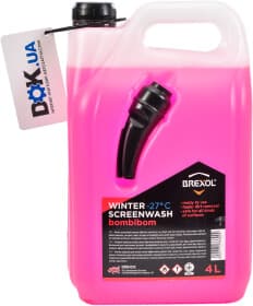 Омыватель стекла Brexol зимний -27 °С bubble gum