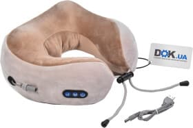 Подушка-масажер Coverbag 487 сіра без логотипа