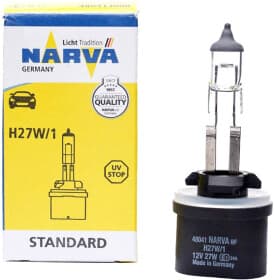 Автолампа Narva H27W/1 PG13 27 W прозрачная 48041C1