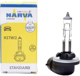 Автолампа Narva H27W/2 PGJ13 27 W прозрачная 48042C1