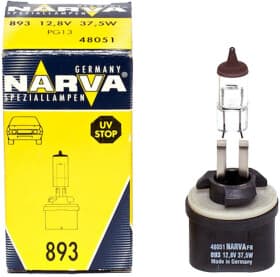 Автолампа Narva 893 PG13 37,5 W прозора 48051C1
