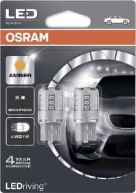 Автолампа Osram T20 W3x16d 1 W 7705YE-02B