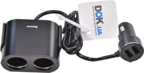 Розгалужувач прикурювача з USB Baseus CRDYQ-01