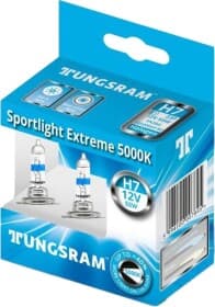 Автолампа Tungsram Sportlight Extreme H7 PX26d 55 W прозрачно-голубая 58520SUP2D