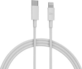 Кабель ZMi AL871-WHITE USB - Apple Lightning - type-C 0,3 м