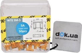 Набор предохранителей WTE WTE-SM5 FL mini 50 шт.