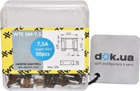 Набір запобіжників WTE WTE-SM75 FL mini 50 шт.