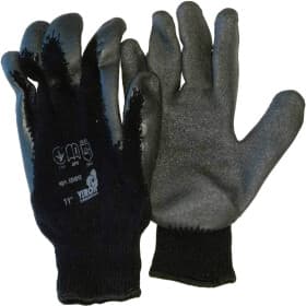 Перчатки рабочие Virok трикотажные с латексным покрытием серые