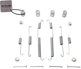 Монтажный комплект барабанных тормозных колодок