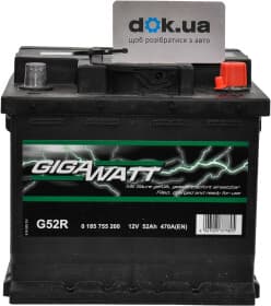 Аккумулятор Gigawatt 6 CT-52-R 0185755200