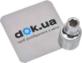 Торцевая головка Yato YT-3801 6 мм 3/8"