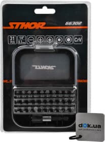 Набір бит STHOR 66302 31 шт.