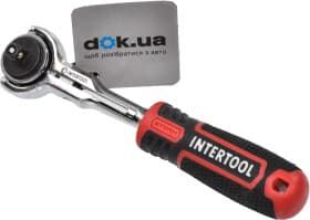 Трещотка Intertool ET-8007 с шарниром 1/4" 72 зубца 150 мм
