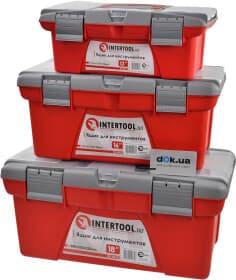 Комплект ящиків для інструментів Intertool BX-0403 3 шт.