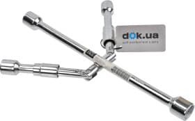 Ключ балонный Carface DOCF13181 крестовой 17x19x21x23 мм с шарниром