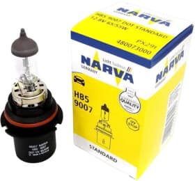Автолампа Narva HB5 PX29T 55 W 65 W прозрачная 480073000