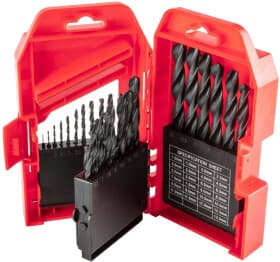 Набір свердл Top Tools спіральних по металу 60H725 1-13 мм 25 шт.