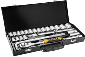 Набор торцевых головок и комплектующих Topex 38D850 1/2" (25 пр.)