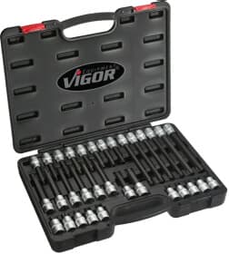 Набір торцевих головок Vigor v1917 1/2" (32 пр.)