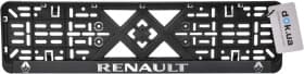 Рамка номерного знака BI-PLAST BP281 колір чорний на Renault