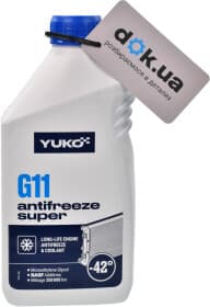 Готовий антифриз Yuko Super G11 синій -42 °C