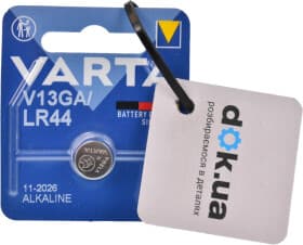 Батарейка Varta 4276101401 LR44 1,5 V 1 шт