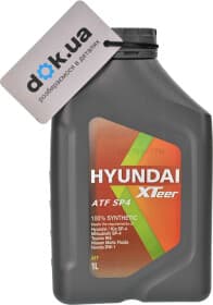 Трансмиссионное масло Hyundai XTeer ATF SP4 синтетическое