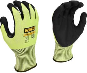 Перчатки рабочие DeWALT нейлоновые с полиуретановым покрытием зеленые