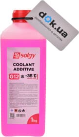 Готовий антифриз Solgy Coolant G12 червоний -35 °C